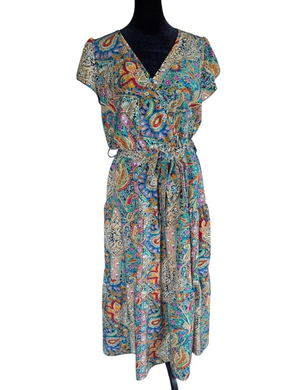 Shein Size Medium Lightweight Dress Paisley